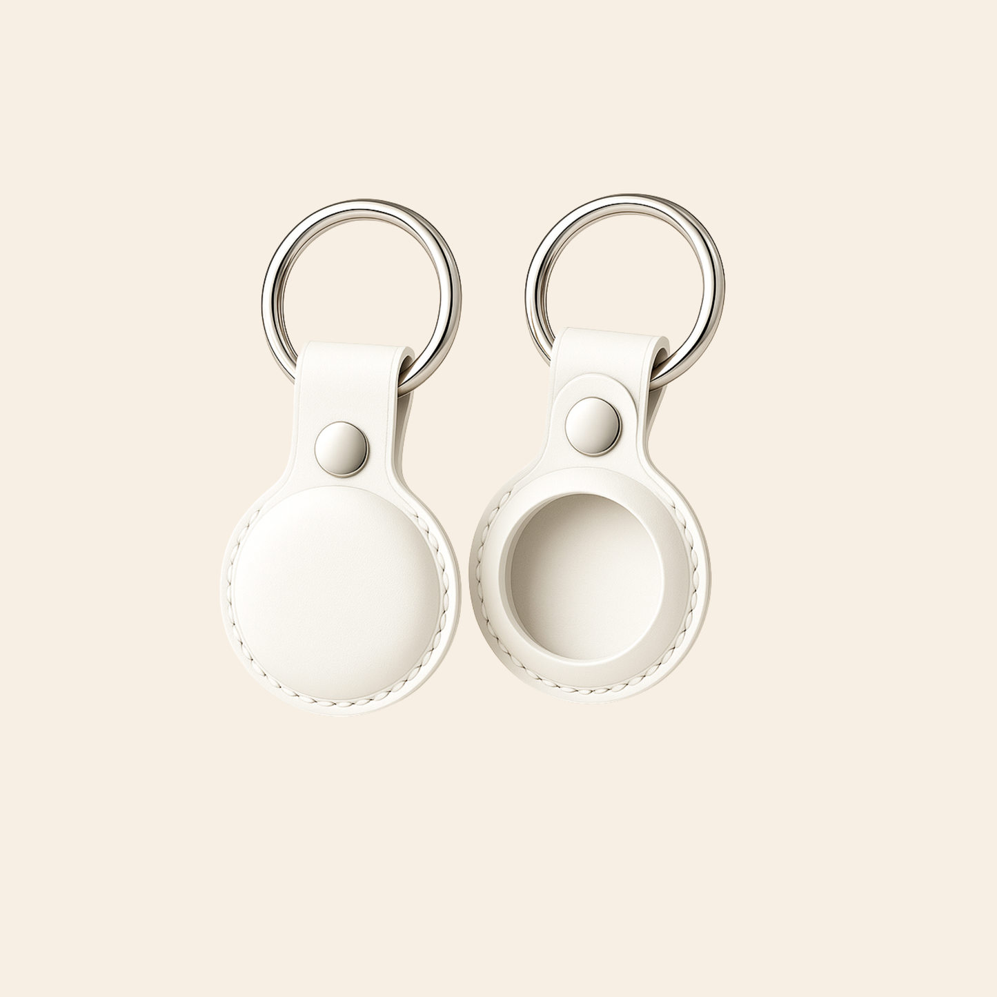 Étui Kaylen Tag Premium – Porte-clé en cuir PU pour traceur