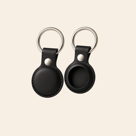 Étui Kaylen Tag Premium – Porte-clé en cuir PU pour traceur