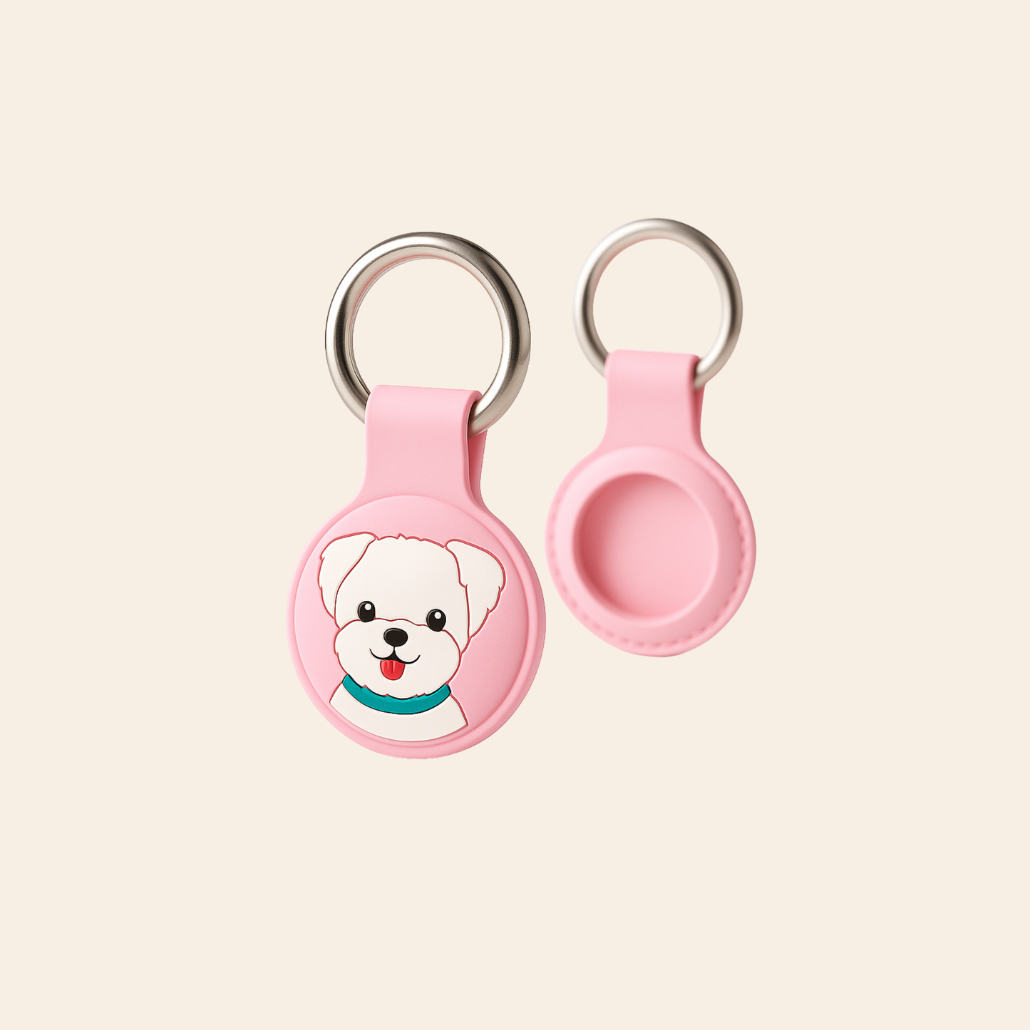 Étui kaylenTag silicone modèle chien