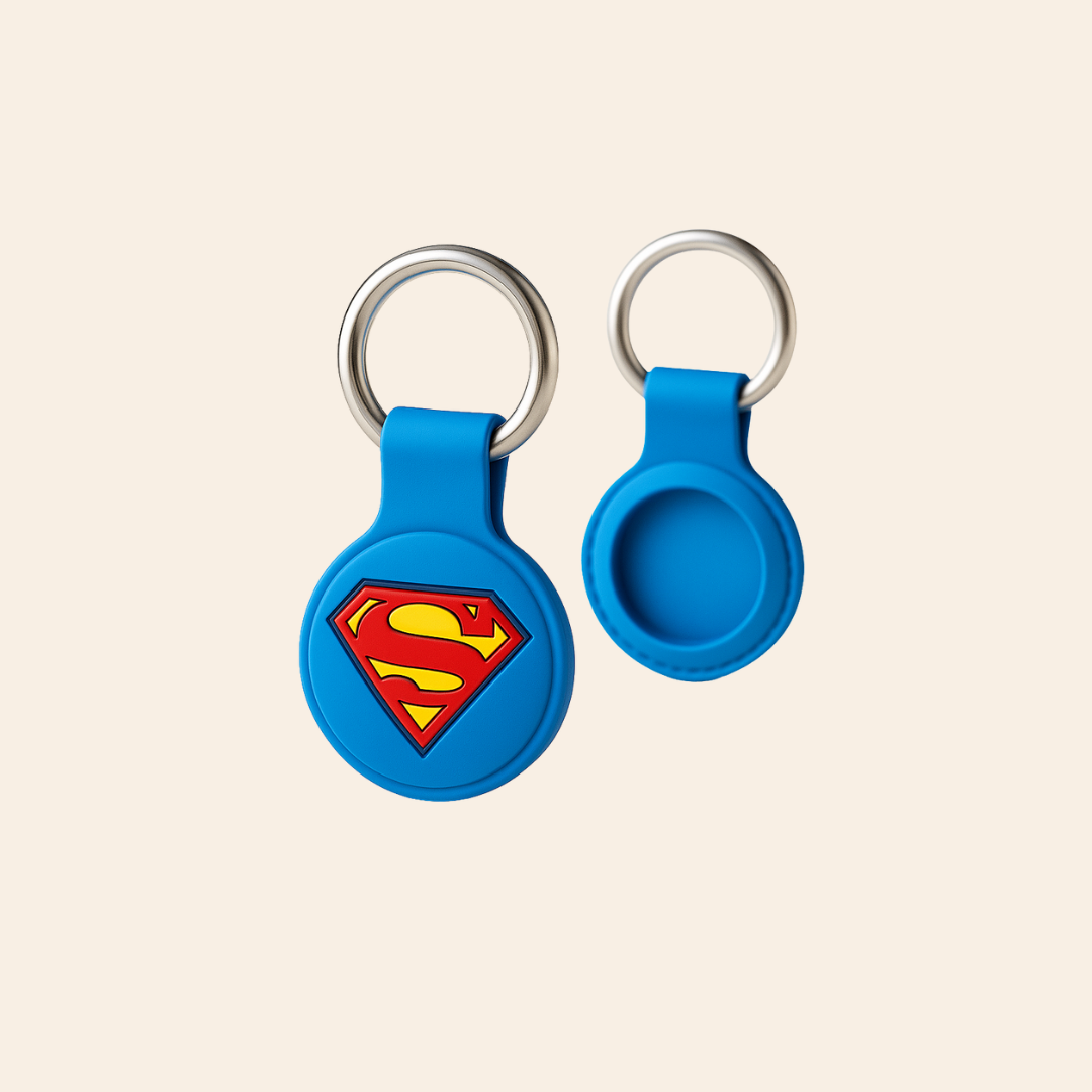 Étui kaylenTag silicone modèle superman